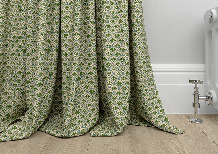 Land & Shore Dawn, Green - Made to Measure Curtains - Image 6